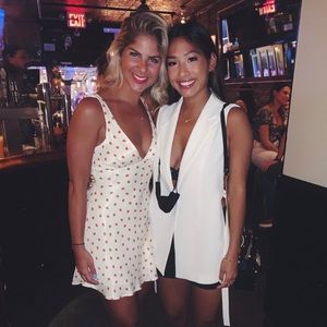 Zara White Blazer Vest - Size XS